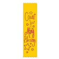 2" x 8" Stock Prayer Ribbon Bookmarks (Count Your Blessings)